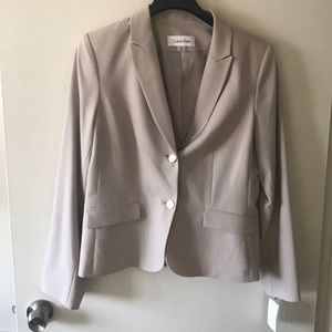 Nude Calvin Klein Suit (Tags Still On)